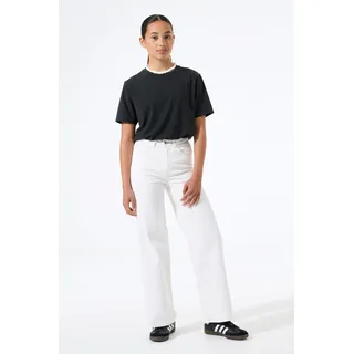 Garcia Weite Jeans "Annemay" for GIRLS, weiß 5566