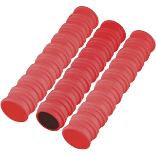 50 Magnete | Farbe wählbar | Ø 24 mm - Rund | Weiß - Grün - Blau - Rot - Schwarz - Gelb | Haftmagnete | Whiteboard - Küche - Kühlschrank - Haushalt - Büro (Rot)