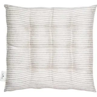 Tom Tailor Stuhlkissen Fresh Stripe 40 x 40 cm Grau