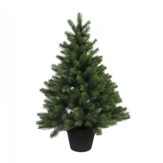 Künstlicher Tannenbaum Weihnachtsbaum 90cm im Topf