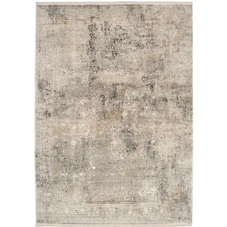 Dieter Knoll Webteppich , Grau, Hellgrau, Dunkelgrau , Textil , rechteckig , 67x130 cm , Care & Fair , für Fußbodenheizung geeignet, in verschiedenen Größen erhältlich , Teppiche und Böden, Teppiche, Webteppiche