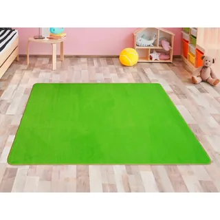 Primaflor-Ideen in Textil Kinderteppich »SITZKREIS«, rechteckig, 5 mm Höhe, Spielteppich, ideal im Kinderzimmer, grün