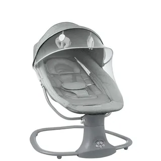 Kikkaboo Winks 2024 Elektrische Schaukel Mit Seitwärtsbewegung - Grey - One Size