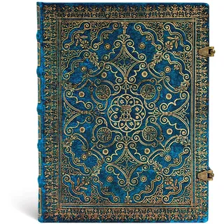 Paperblanks Equinoxe Azurblau - Notizbuch Ultra Unliniert