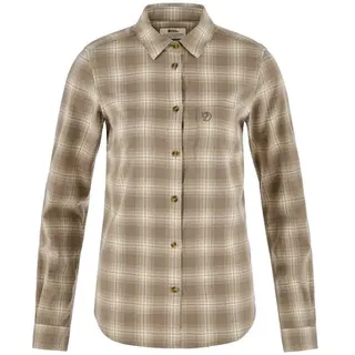 Fjällräven Övik Flannel Bluse Weiß L