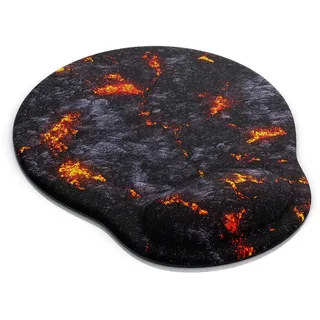 Gel Mauspad ergonomische Handgelenkauflage - Office Komfort Mousepad - Handgelenkpolster Handauflage - Gelkissen Gelpolster - Maus und Tastatur - abwaschbar - für Computer Laptop Notebook