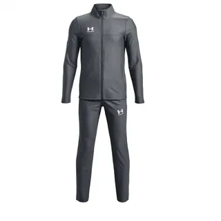 Under Armour Boys Two Piece Sets Kids' Ua Challenger Tracksuit, Pitch Gray, 1372609-012, YXS