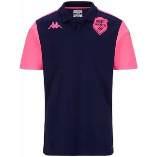 Kappa ABIANGY 8 SFP Polo | Marineblau/Pink Fandango | Größe 5XL