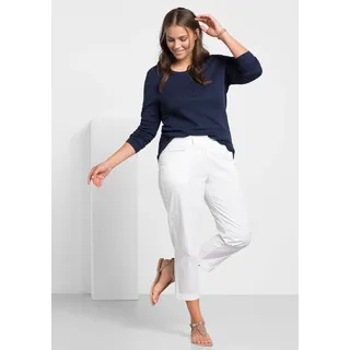 Sheego 7/8-Hose, weiß