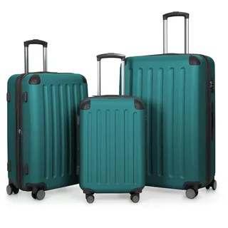 HAUPTSTADTKOFFER Spree Koffer-Set 3-tlg. aquagrün/blau
