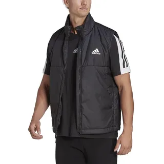 adidas Herren 3-Stripes Insulated Vest Gefüllte Weste, Black, XXL