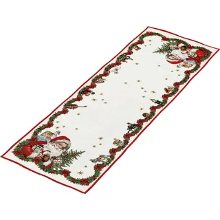 Villeroy & Boch Tischläufer Santa 49 x 143 cm Rot/Weiß