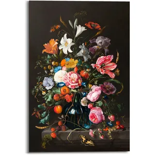 Reinders! Holzbild »Stilleben Blumen in Vase Jan Davidsz de Heem« 1 Stk. tlg., bunt