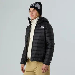 The North Face W CLASSIC DOWN HOODED JACKET Schwarz 48