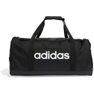 Adidas Linear Medium 39l Duffelbag - Black / Black / White - One Size
