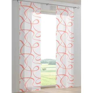 heine home Schiebegardine Klettschiene 1 Stk. tlg., weiß