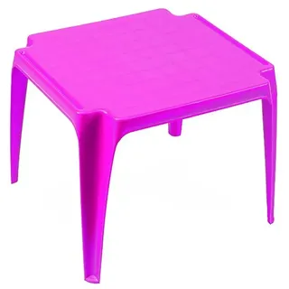 PROGARDEN Tavolo Kinder-Stapeltisch 50 x 50 x 44 cm pink