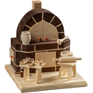 SAICO Original Räuchermännchen "Räucher-Backofen" BxHxT: 13x13x15 cm, natur