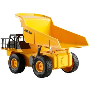 AMEWI RC-Auto Kipper & Kettenbagger 2-in-1 9-Kanal 1:24 RTR gelb