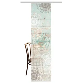 home in green Schiebegardine »MANDOSA« Paneelwagen 1 Stk. tlg. DIGITALBEDRUCKT, BAMBUSOPTIK RECYCELT, grün