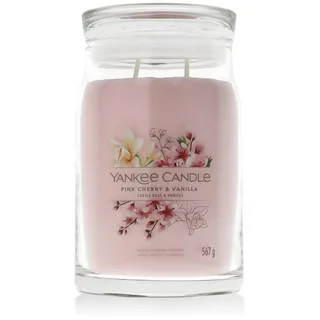 Yankee Candle Pink Cherry & Vanilla große Duftkerze 567 g