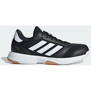 adidas Herren Ligra 8 Mens Indoor Shoes, Core Black/Cloud White/Cloud White, 38 2/3 EU