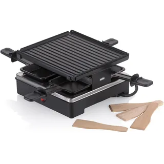 Kela Raclette Geneva für 4 Personen mit Aluguss-Grillplatte