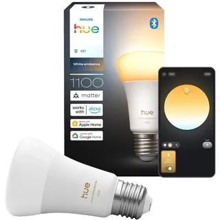 Philips Hue White E27 White Ambiance Einzelpack 1100lm 75W
