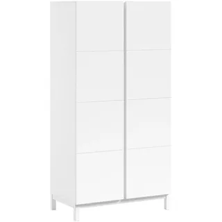 Vipack Kleiderschrank 98,7 x 196,2 x 57,8 cm Weiß
