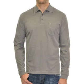Ragman Ragman Herren-Poloshirt uni 1031-20-00013 - Grau