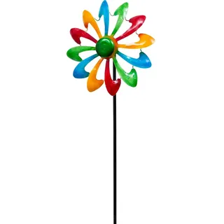 kinetic art Windspiel Metall mehrfarbig