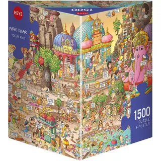 Heye Puzzle Yogaland Degano, 1500 Teile