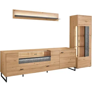Set One by Musterring TV-Wand »Deltona« 3 Stk. tlg., braun