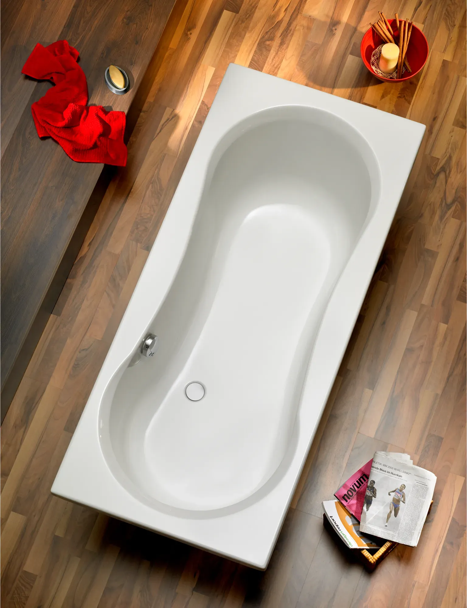 Bild von Delphi Rechteckbadewanne 80 x 180 cm (861301)