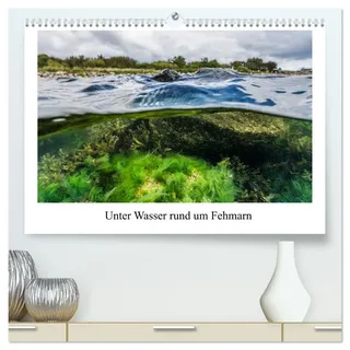 Unter Wasser rund um Fehmarn (hochwertiger Premium Wandkalender 2026 DIN A2 quer), Kunstdruck in Hochglanz: Kalender mit 13 Bilder der Unterwasserwelt in der Ostsee rund um Fehmarn. (CALVENDO Natur)