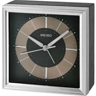 Seiko Clocks Tischuhr QXE061S Tischuhr - Schwarz