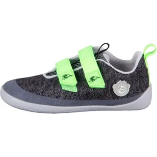 Affenzahn Panther Klettschuh Schwarz - Grau
