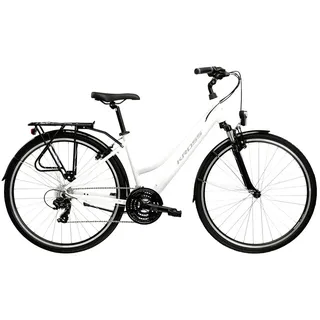 Kross Trans 1.0 D 28 ́ ́ 2026 Fahrrad - White / Silver - L