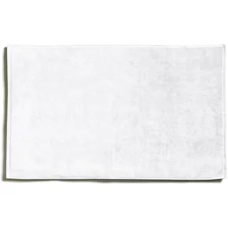 MÖVE Bamboo Luxe Badvorleger 50 x 80 cm aus 50% Baumwolle / 50% Viskose aus Bambus-Zellstoff, Snow