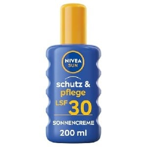 2x Nivea Sun Schutz &amp; Pflege Sonnenschutz Spray LSF30 200ml um 10,34 € statt 25,98 €
