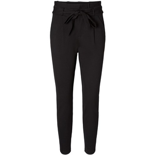 Vero Moda Paperbag Hose EVA mit Wickelgürtel in Schwarz-M-L32