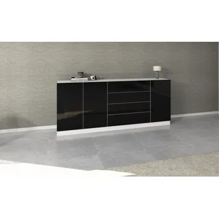 borchardt Möbel Sideboard »Vaasa« Breite 190 cm, schwarz
