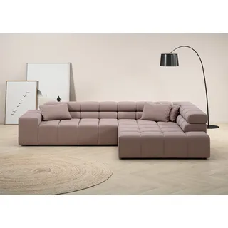 Home Affaire Ecksofa »Ancona incl. Kopfteilverstellung, OTTOs Choice, Breite 319cm, L-Form« wahlweise motorische Sitztiefenverstellung, auch in Cord + Easy Care,