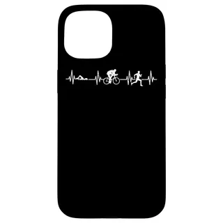 Triathlon Heartbeat I Triathlon Bekleidung I Triathlon Hülle für iPhone 15