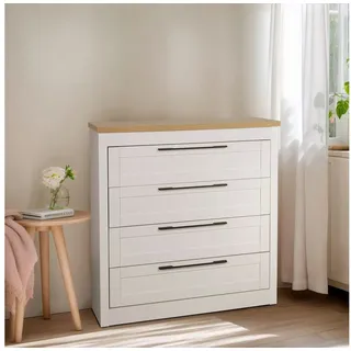 OTTO home Büsum 90 x 93 x 39 cm Weiß