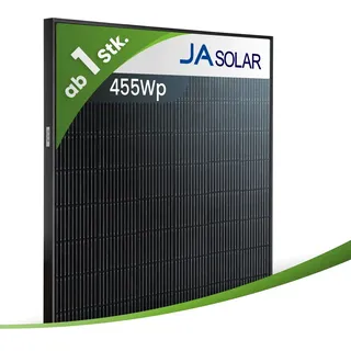 JA Solar 465Wp JAM54D41-LB Bifazial Glas-Glas Fullblack