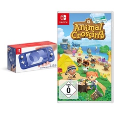 Nintendo Switch Lite Blau + Animal Crossing: New Horizons Switch