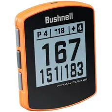 Bushnell Phantom 2 GPS Golf, orange, Einheitsgröße