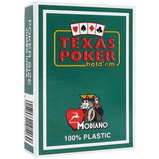 Modiano 3005461 Spielkarten, Dunkelgrün