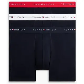 Tommy Hilfiger 3P BOXER BRIEF WB rot/weiß/desert sky S 3er Pack